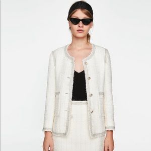 Zara Tweed blazer